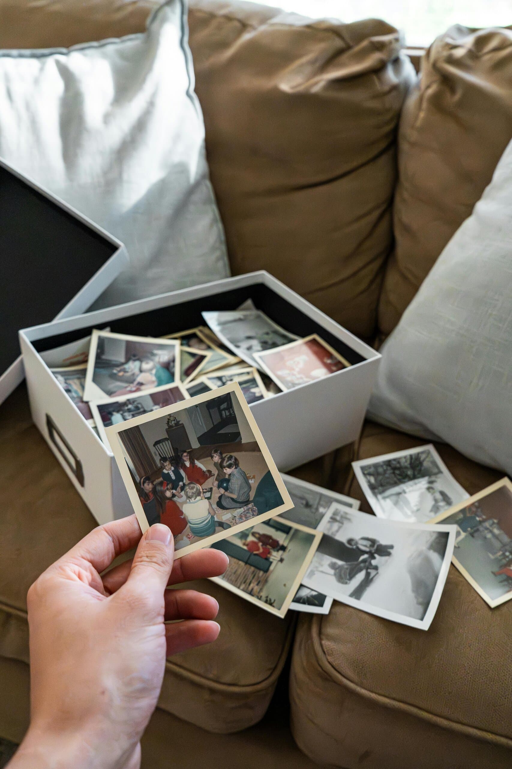 box of old photos box of old photos