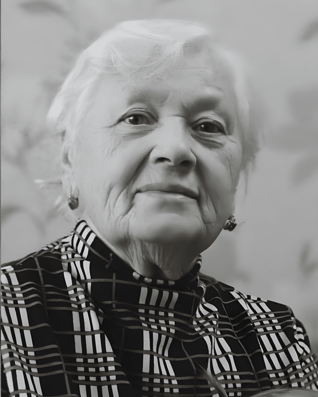 grainy grandmother photo denoised grainy grandmother photo denoised