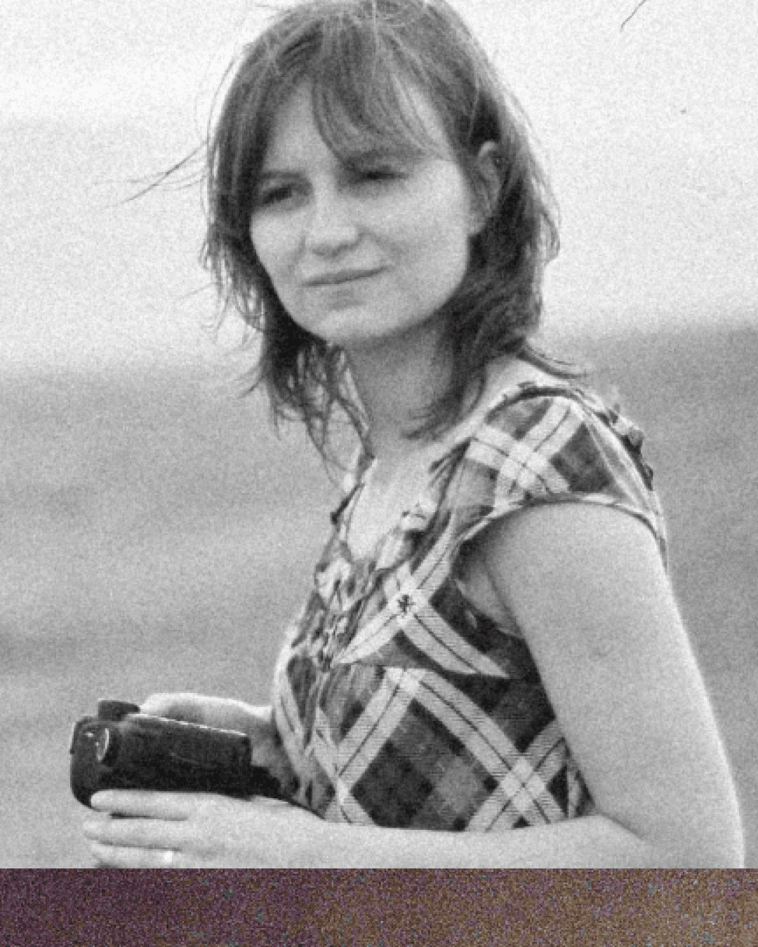 young woman noisy grainy young woman noisy grainy