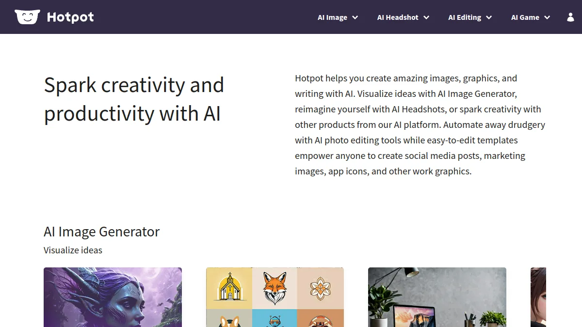 Hotpot AI landing page, captured September 4, 2026